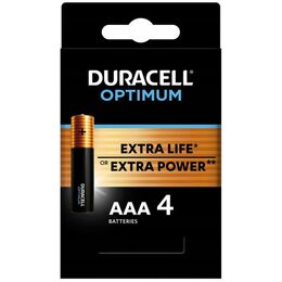 Bateria DURACELL OPTIMUM AAA LR03 opakowanie 4 szt.