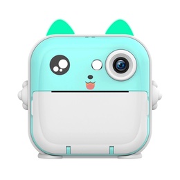 Aparat dla dziecka z drukarką termiczną WDT01 kamera niebieski