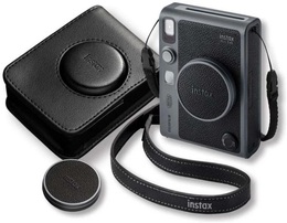 FujiFilm Instax MINI EVO srebrny (TYPE C) z futerałem - edycja specjalna