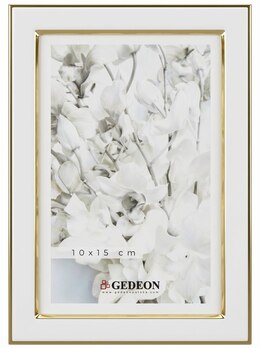 Ramka Gedeon Metalowa 15x20 - różne kolory - Kremowy, 15x20, 15x20