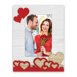 Ramka Italia 10x15 Laila DX7346 LV - Biały, 10x15