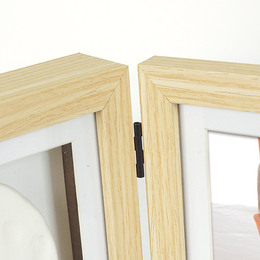 Ramka Italia Abel - z miejscem na odcisk - Drewno z białym, 10x15, 10x15