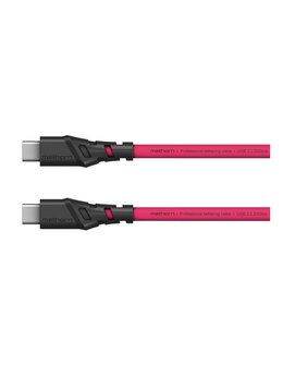 Kabel fotograficzny Mathorn MTC-210M 2m 20Gbps 4K 60Hz PD100W USB C-C Magenta
