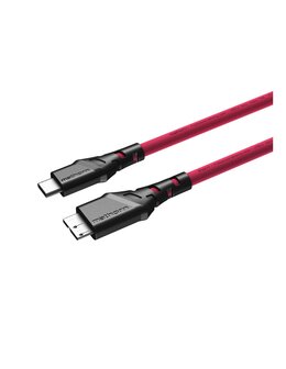 Kabel fotograficzny Mathorn MTC-230M 2m 10Gbps USB C - MicroB Magenta
