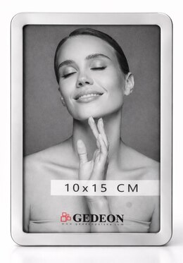Ramka Gedeon Metalowa 15x20 - różne kolory - Srebrny, 15x20, 15x20
