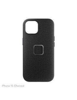 Etui Peak Design Mobile Everyday Case Fabric iPhone 15 Plus - Charcoal