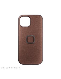 Etui Peak Design Mobile Everyday Case Fabric iPhone 15 - Redwood