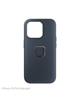 Etui Peak Design Mobile Everyday Case Fabric iPhone 15 Pro - Midnight