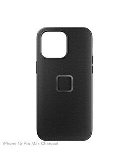 Etui Peak Design Mobile Everyday Case Fabric iPhone 15 Pro Max - Charcoal