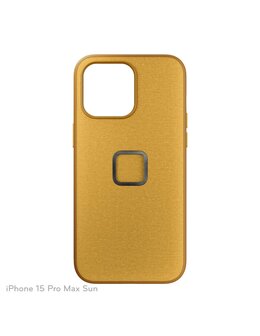 Peak Design Mobile Etui Everyday Case Fabric iPhone 15 Pro Max - Żółte