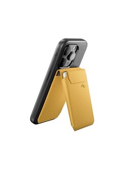 Peak Design Portfel magnetyczny do telefonu z podstawką Żółty