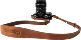 SmallRig  5209 Universal Leather Camera Shoulder Strap Brown