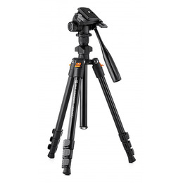Statyw video K&F Concept K234A0 z głowicą 3D i uchwytem na telefon