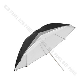 GlareOne Parasolka srebrna z dyfuzorem 83 cm