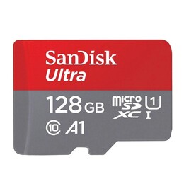 SanDisk Ultra microSDXC 128GB 100MB/s CL10 UHS1adp