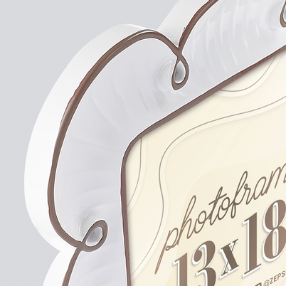 Ramka Italia Nuvola  - różne kolory i formaty - Biały, 13x18, 13x18