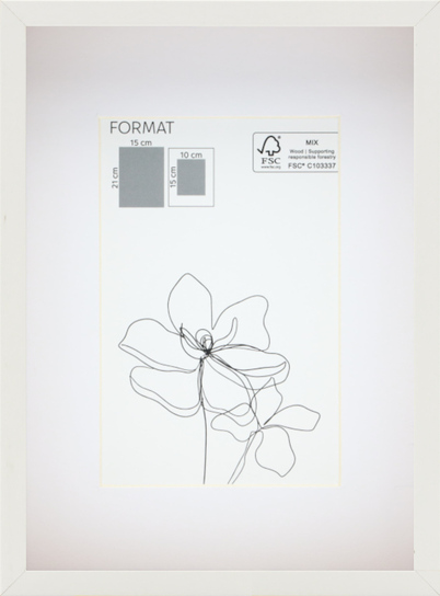 Ramka na zdjęcie głęboka różne formaty i kolory   - Biały, 15x21, 15x21