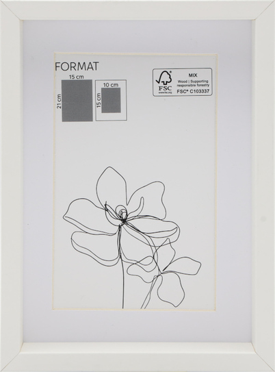 Ramka na zdjęcie głęboka różne formaty i kolory   - Biały, 13x18, 13x18