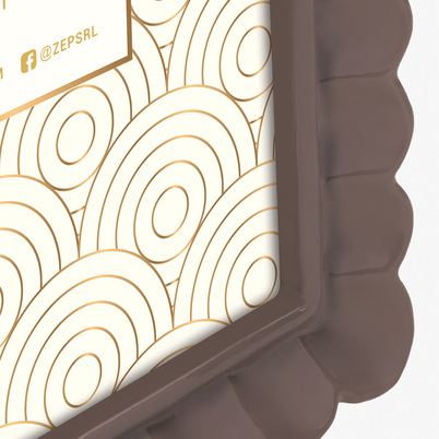 Ramka Italia Herve  - różne kolory i formaty - Brązowy, 10x15, 10x15