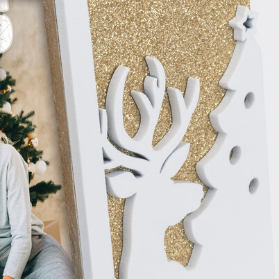 Ramka Italia Berna 10x15 - Drewno z białym, 10x15, 10x15