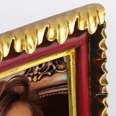 Ramka Italia Perpignan - Czerwony, 13x18, 13x18