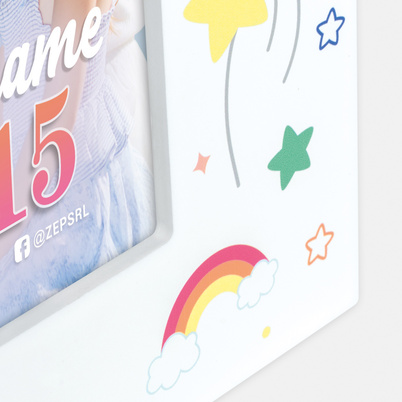 Ramka Italia Kate 10x15 - Biały, 10x15, 10x15