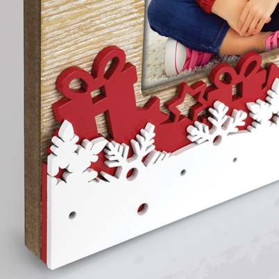 Ramka Italia Quincy 10x15 - Drewno z białym, 10x15, 10x15