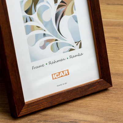 Ramka Icar Pinia - różne kolory i formaty - Ciemnobrązowy, 10x15, 10x15