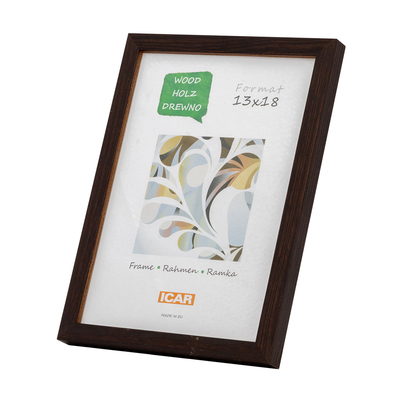 Ramka Icar Pinia - różne kolory i formaty - Ciemnobrązowy, 13x18, 13x18