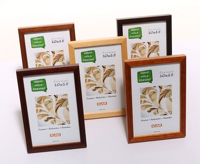 Ramka Icar Pinia - różne kolory i formaty - Ciemnobrązowy, 15x21, 15x21