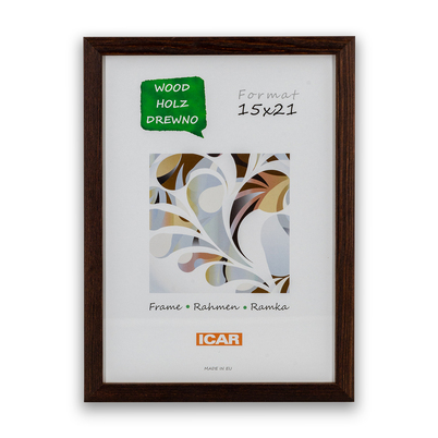 Ramka Icar Pinia - różne kolory i formaty - Ciemnobrązowy, 15x21, 15x21