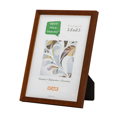 Ramka Icar Pinia - różne kolory i formaty - Ciepły brąz, 15x21, 15x21