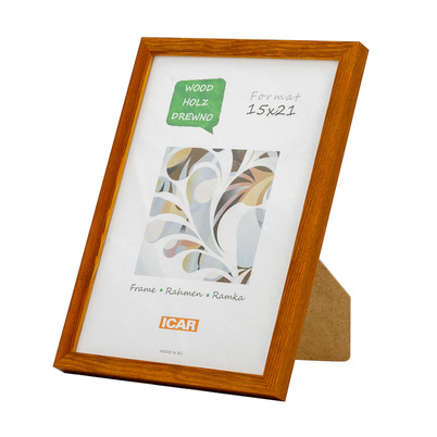 Ramka Icar Pinia - różne kolory i formaty - Miodowy, 15x21, 15x21