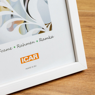 Ramka Icar Pinia - różne kolory i formaty - biały, 13x18, 13x18