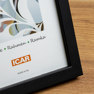 Ramka Icar Pinia - różne kolory i formaty - Czarny, 10x15, 10x15