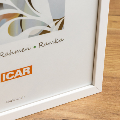 Ramka Icar Pinia - różne kolory i formaty - biały, 21x30, 21x30