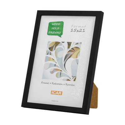 Ramka Icar Pinia - różne kolory i formaty - Czarny, 15x21, 15x21