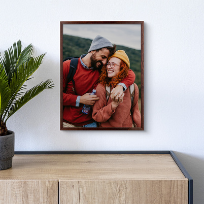 Ramka Icar Pinia - różne kolory i formaty - Ciemnobrązowy, 30x40, 30x40