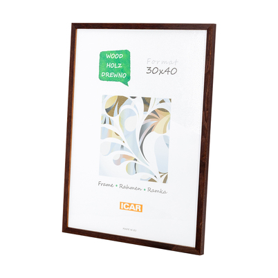Ramka Icar Pinia - różne kolory i formaty - Ciemnobrązowy, 30x40, 30x40
