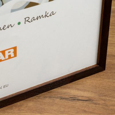 Ramka Icar Pinia - różne kolory i formaty - Ciepły brąz, 30x40, 30x40