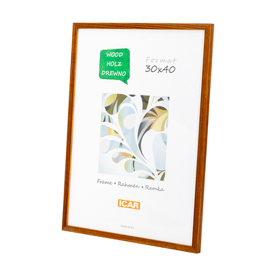 Ramka Icar Pinia - różne kolory i formaty - Brązowy, 30x40, 30x40