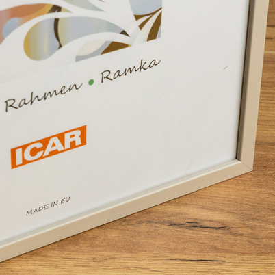 Ramka Icar Pinia - różne kolory i formaty - Kremowy, 30x40, 30x40