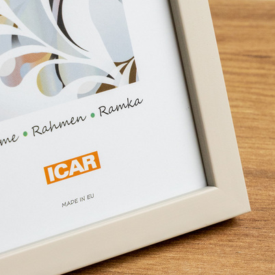 Ramka Icar Pinia - różne kolory i formaty - Kremowy, 10x15, 10x15