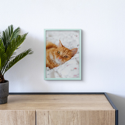 Ramka Icar Pinia - różne kolory i formaty - Jasna mięta, 21x30, 21x30