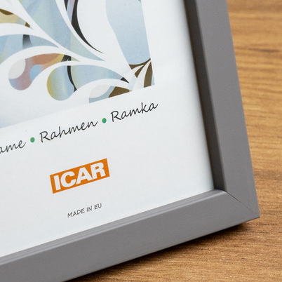 Ramka Icar Pinia - różne kolory i formaty - Jasnoszary, 10x15, 10x15