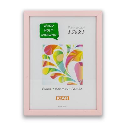Ramka Icar Pinia - różne kolory i formaty - Jasnoróżowy, 15x21, 15x21