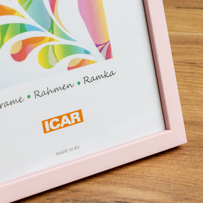 Ramka Icar Pinia - różne kolory i formaty - Jasnoróżowy, 15x21, 15x21