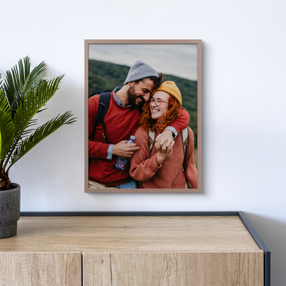 Ramka Icar Pinia - różne kolory i formaty - Kawowy, 30x40, 30x40