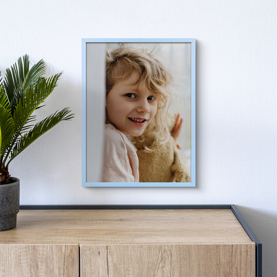 Ramka Icar Pinia - różne kolory i formaty - Jasny błękit, 30x40, 30x40