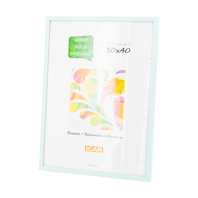 Ramka Icar Pinia - różne kolory i formaty - Jasna mięta, 30x40, 30x40